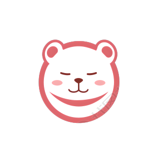 小熊logo可商用设计素材