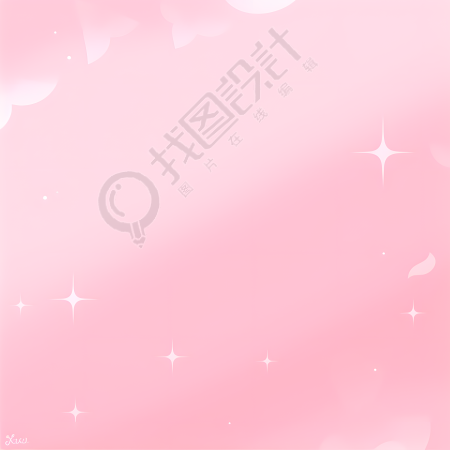 粉色背景创意设计元素