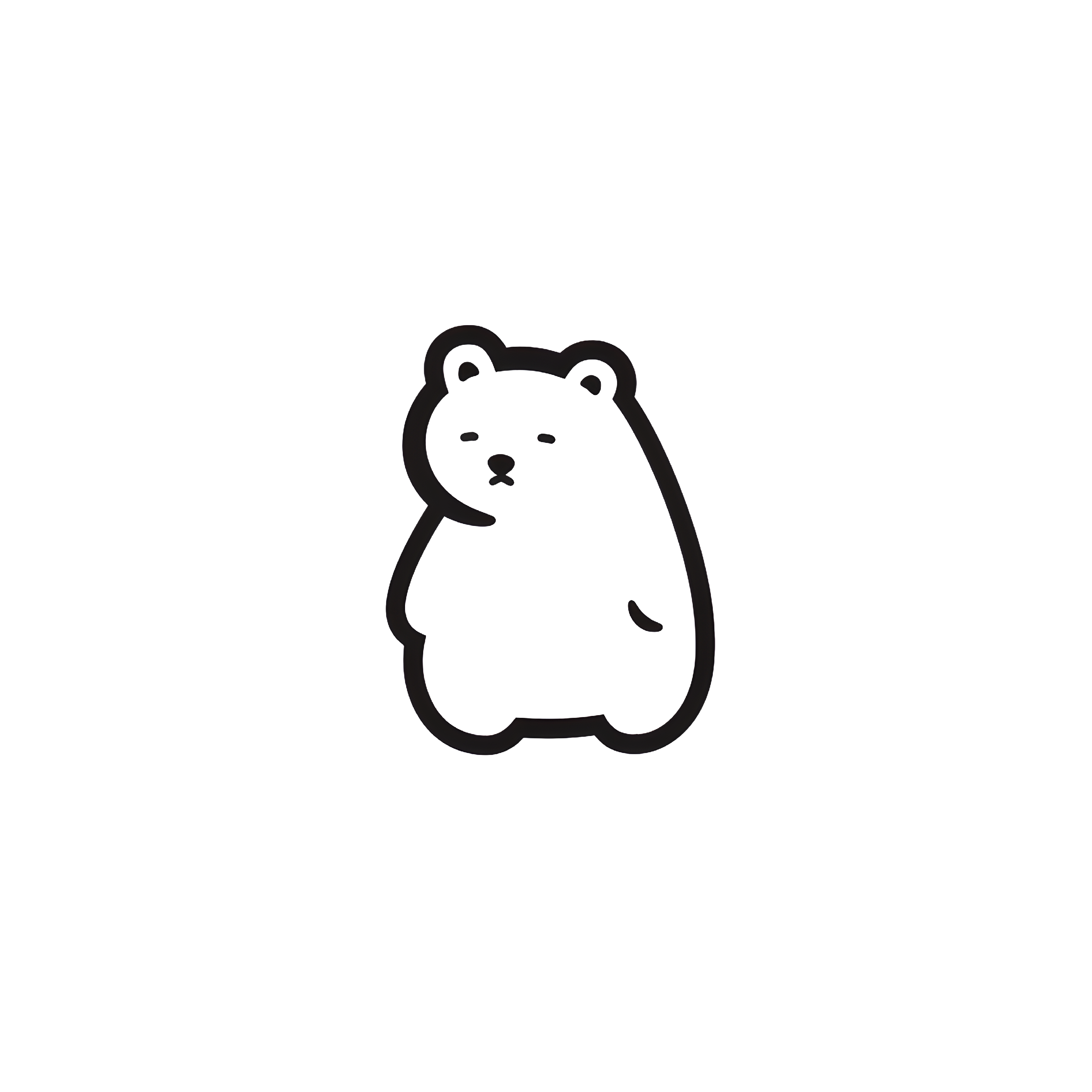 小熊logo商用插图