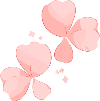 花瓣简约设计插图