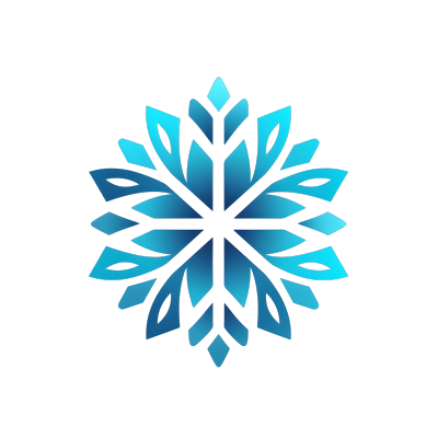 雪花图标高清插图