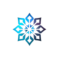雪花图标插画设计素材