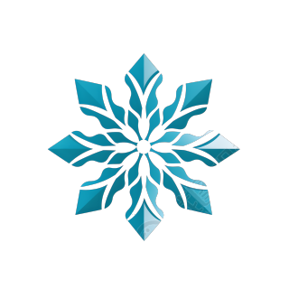 雪花图标商用图形素材