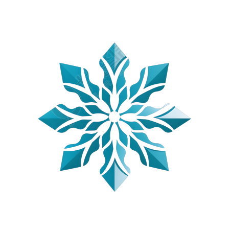 雪花图标商用图形素材