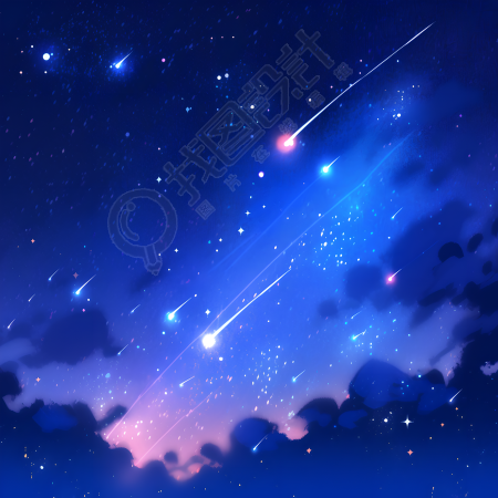 奇幻星空图形设计素材