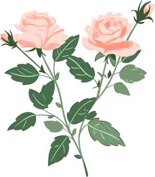 花朵创意设计元素