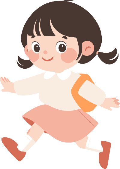 幼儿园卡通学生素材