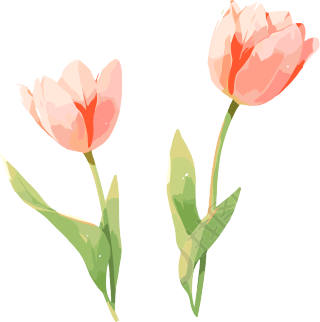 花朵插画设计素材