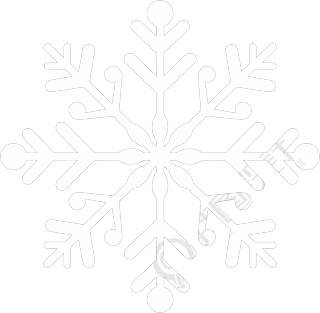 雪花矢量创意插画