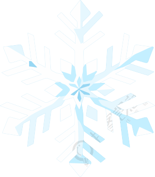 雪花矢量素材