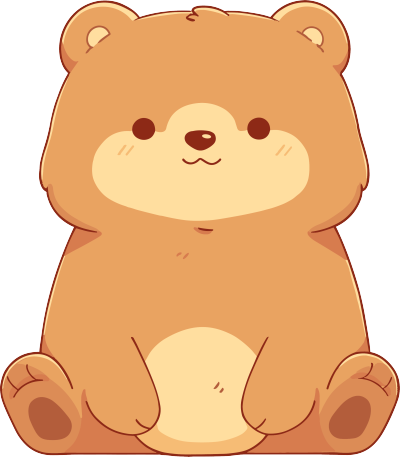 卡通小熊素材