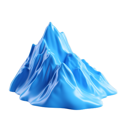 山峰可商用插画