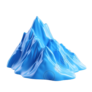山峰可商用插画