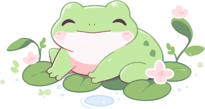 可爱青蛙PNG插画