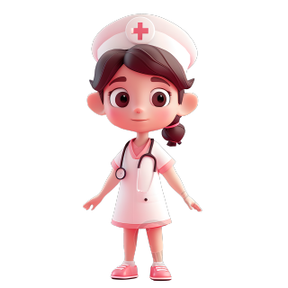 3D护士创意设计素材