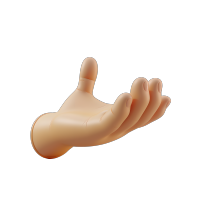 3d小手立体设计素材
