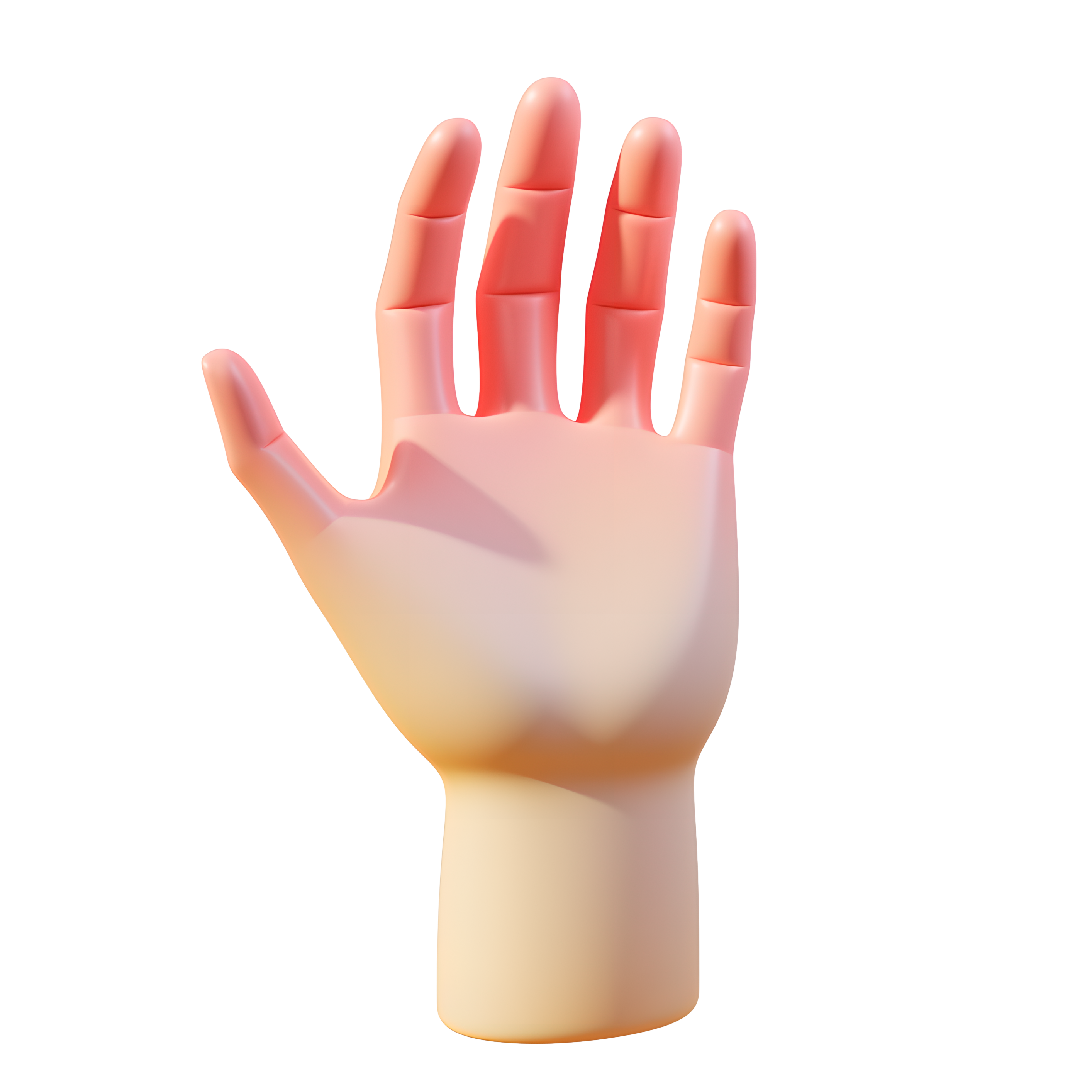 3d小手素材插画