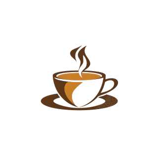 咖啡logo插画素材