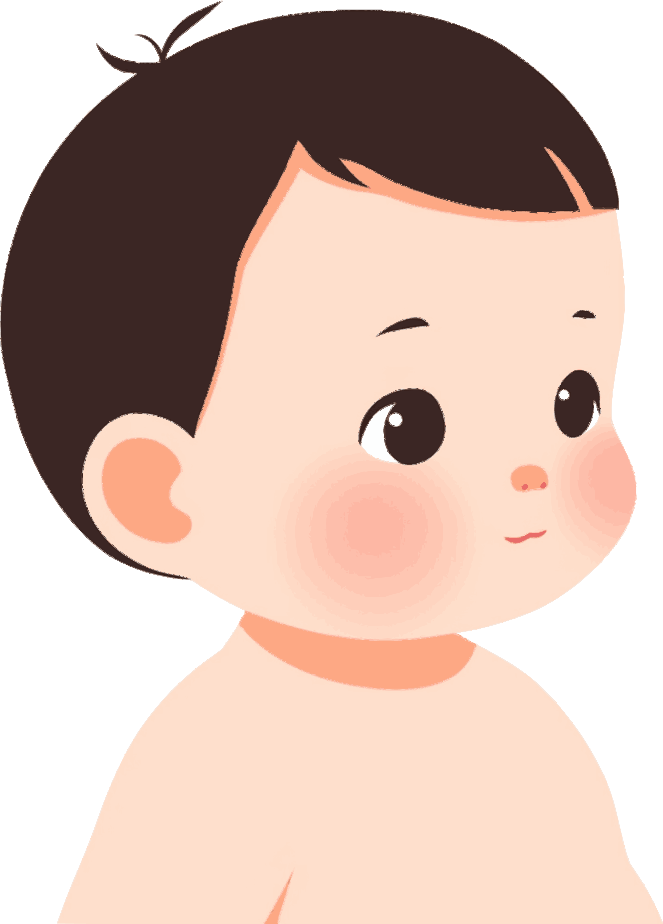 卡通婴儿商用插画