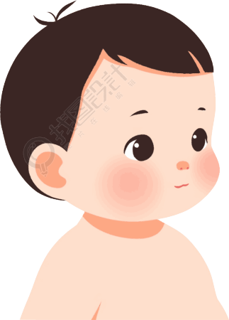 卡通婴儿商用插画