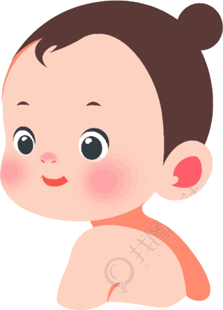 卡通婴儿插画