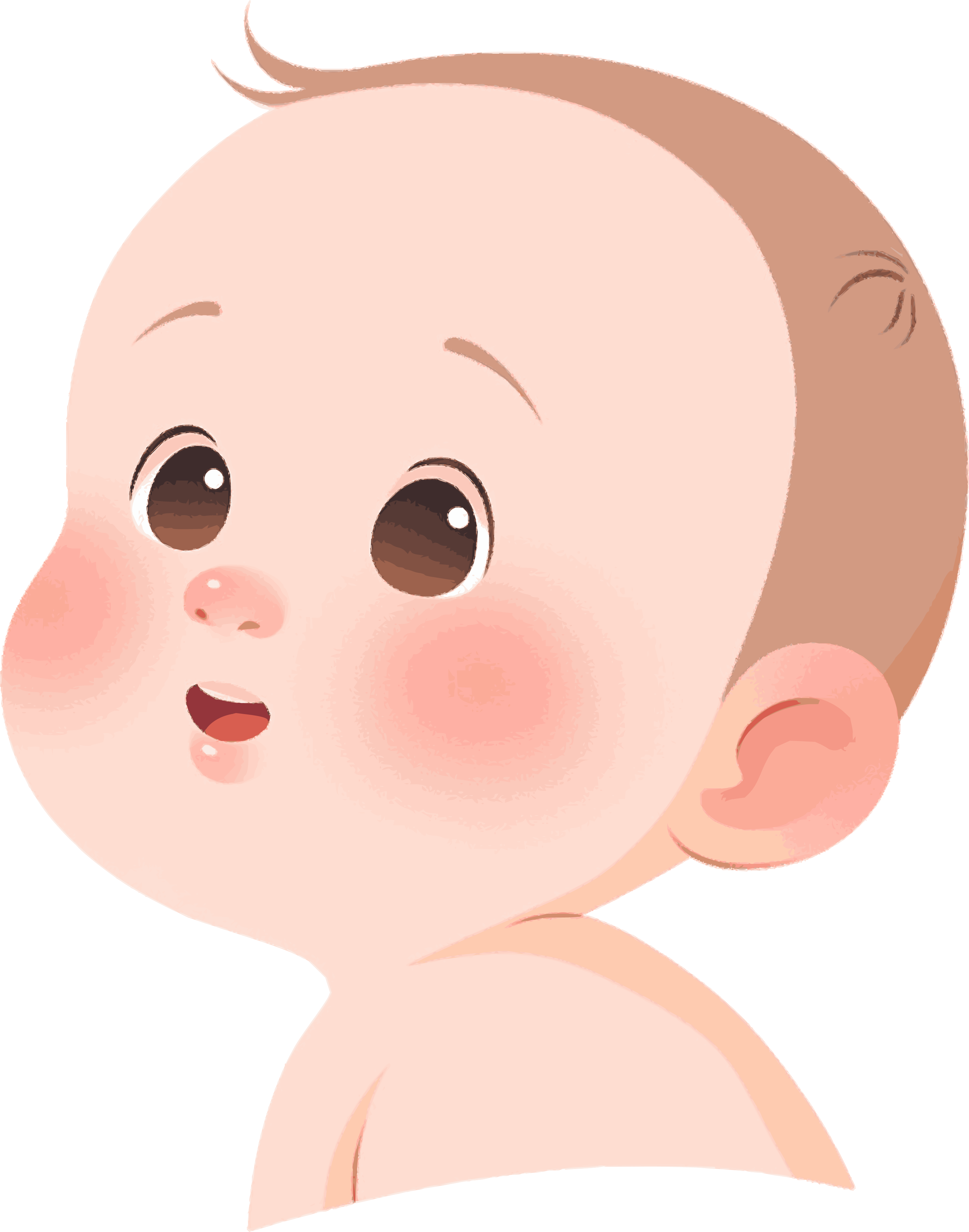 卡通婴儿插图