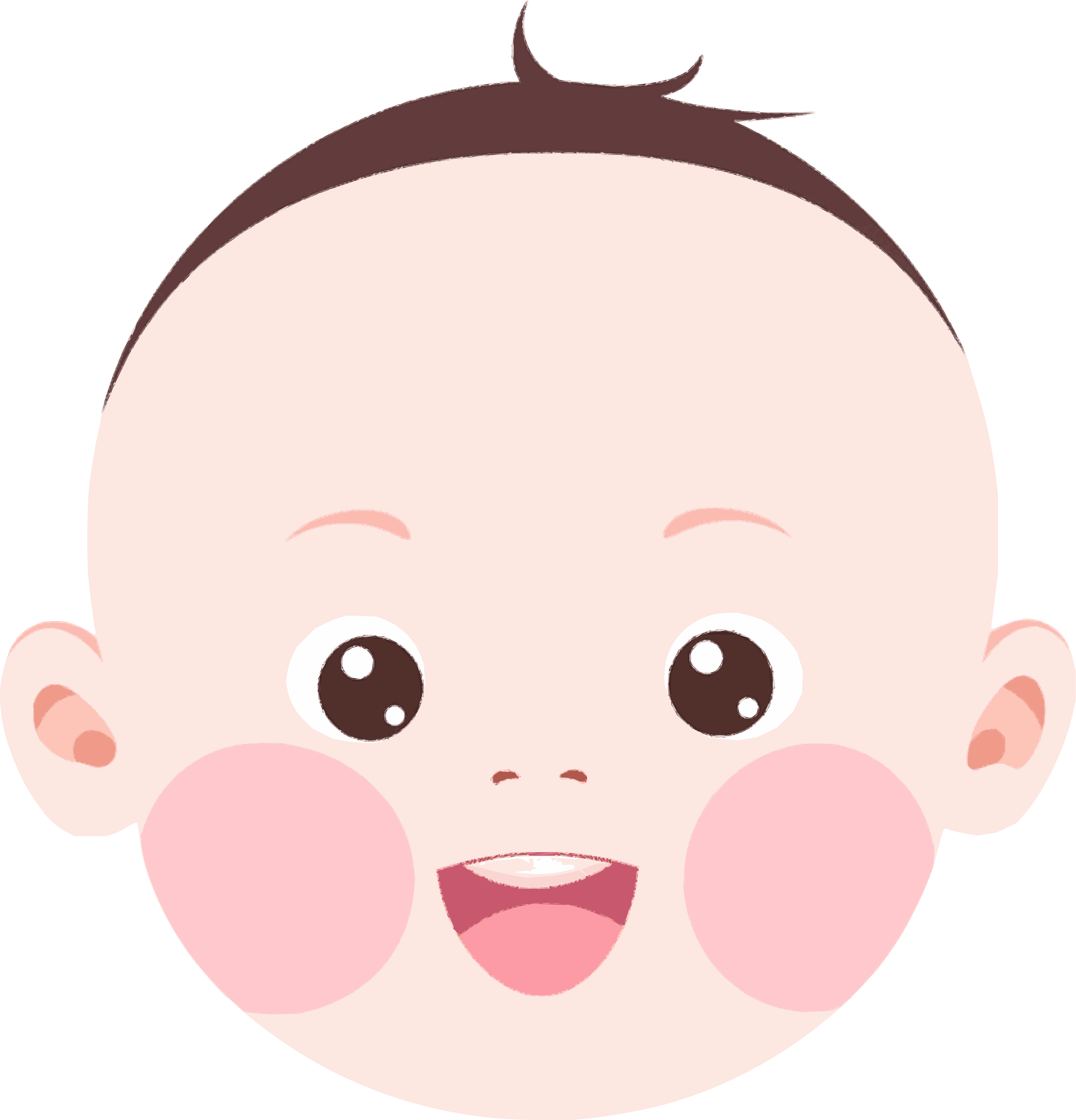 卡通婴儿PNG图标素材