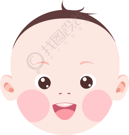 卡通婴儿PNG图标素材