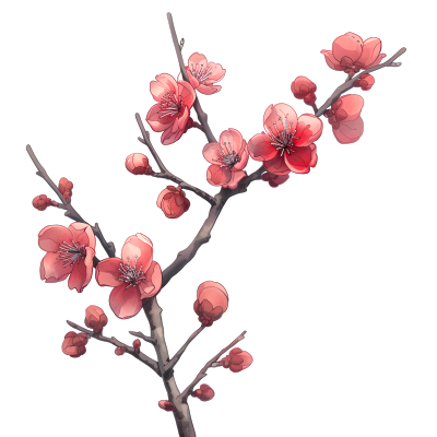 中国风梅花素材
