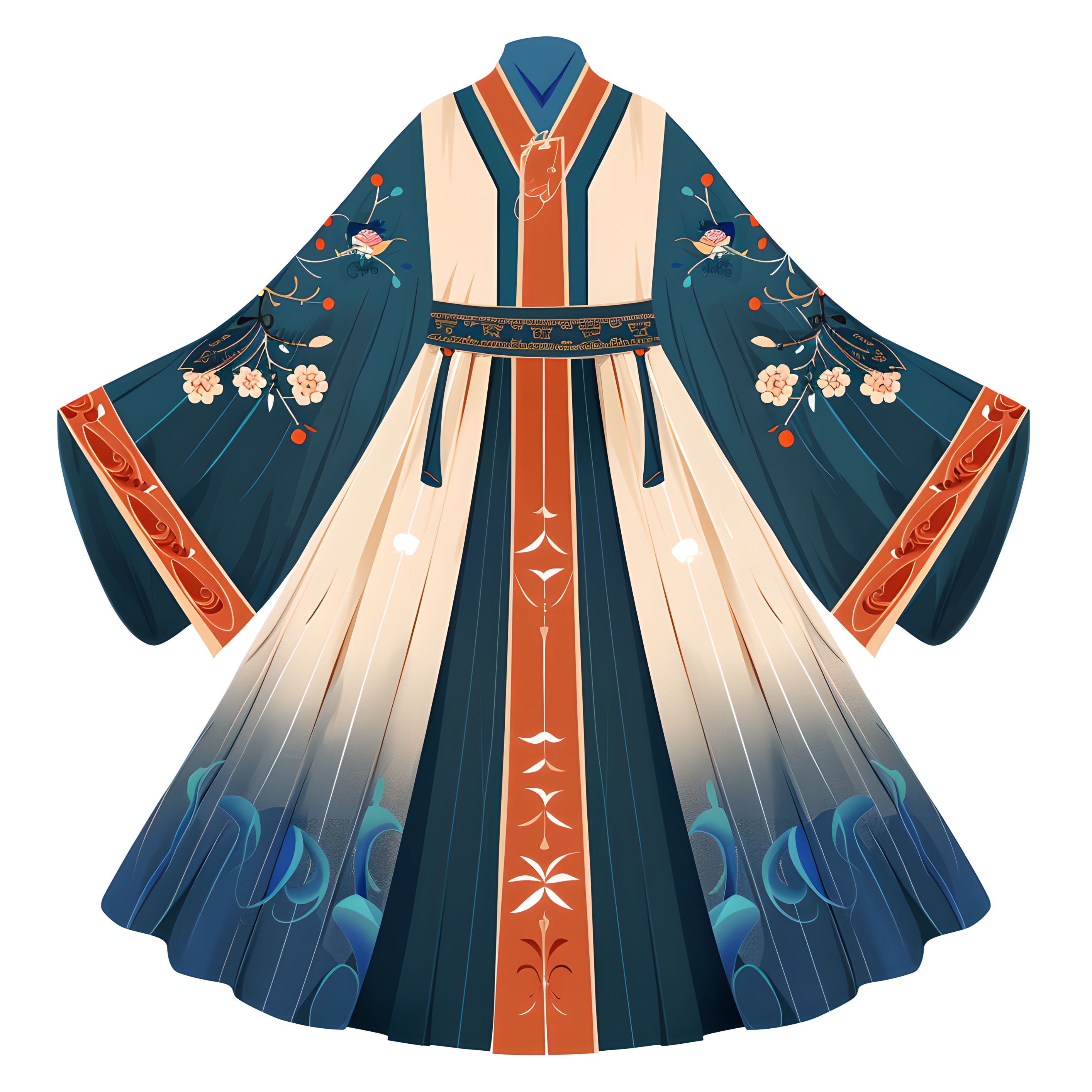 古代服饰简洁素材