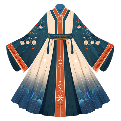 古代服饰简洁素材