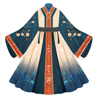 古代服饰简洁素材