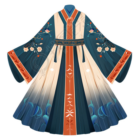古代服饰简洁素材