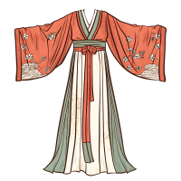 古代服饰古风插画