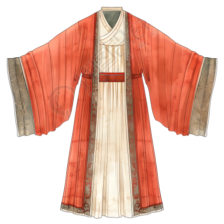 古代服饰插画设计素材