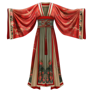 古代服饰唯美插画