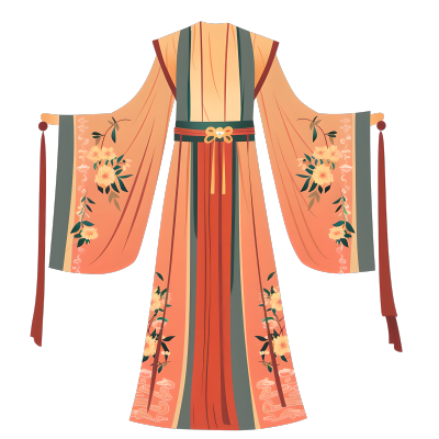 古代服饰创意元素