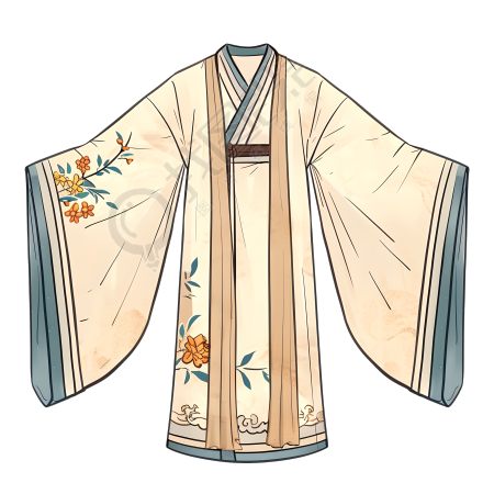 古代服饰可商用插画