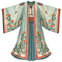 古代服饰插画