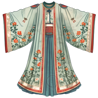 古代服饰插画