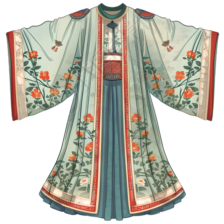 古代服饰插画
