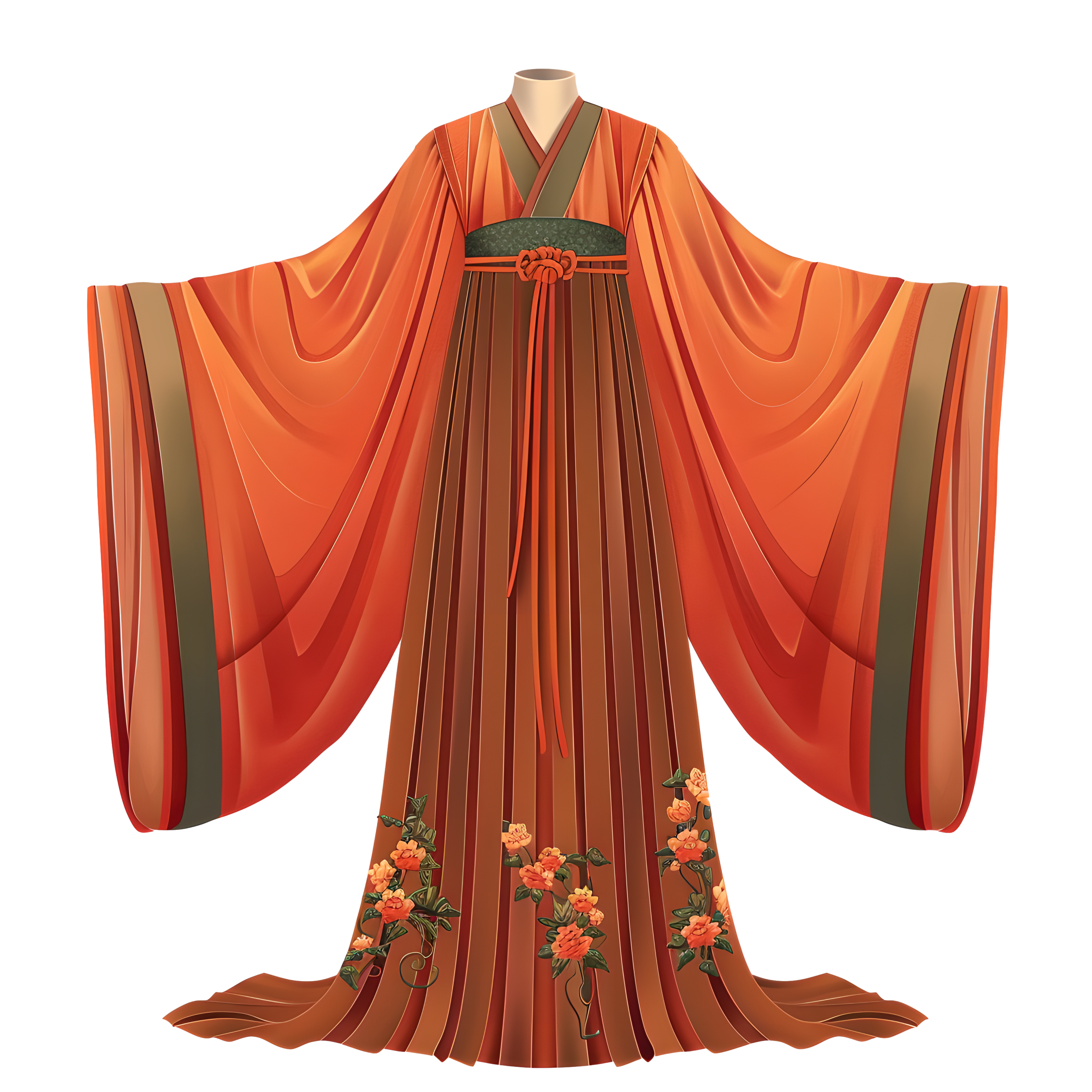 古代服饰商用插图