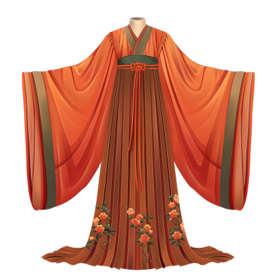 古代服饰商用插图