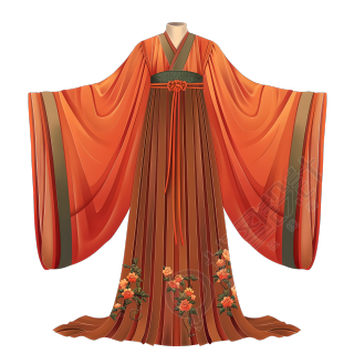 古代服饰商用插图