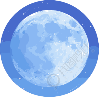 月亮高清图形素材