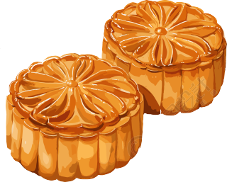月饼传统糕点插图
