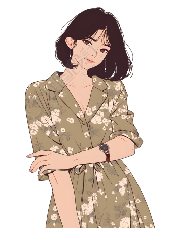 魅力女性商务素材