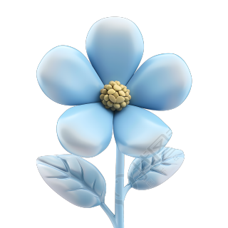 3D花朵高清素材