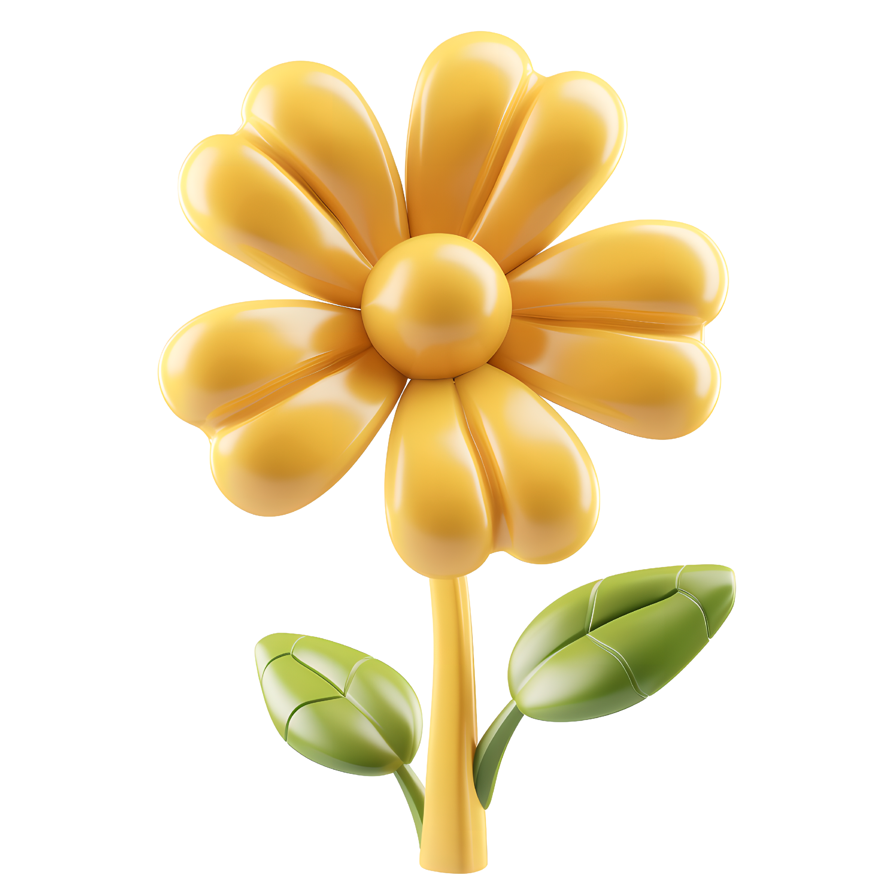 3D花朵粘土素材