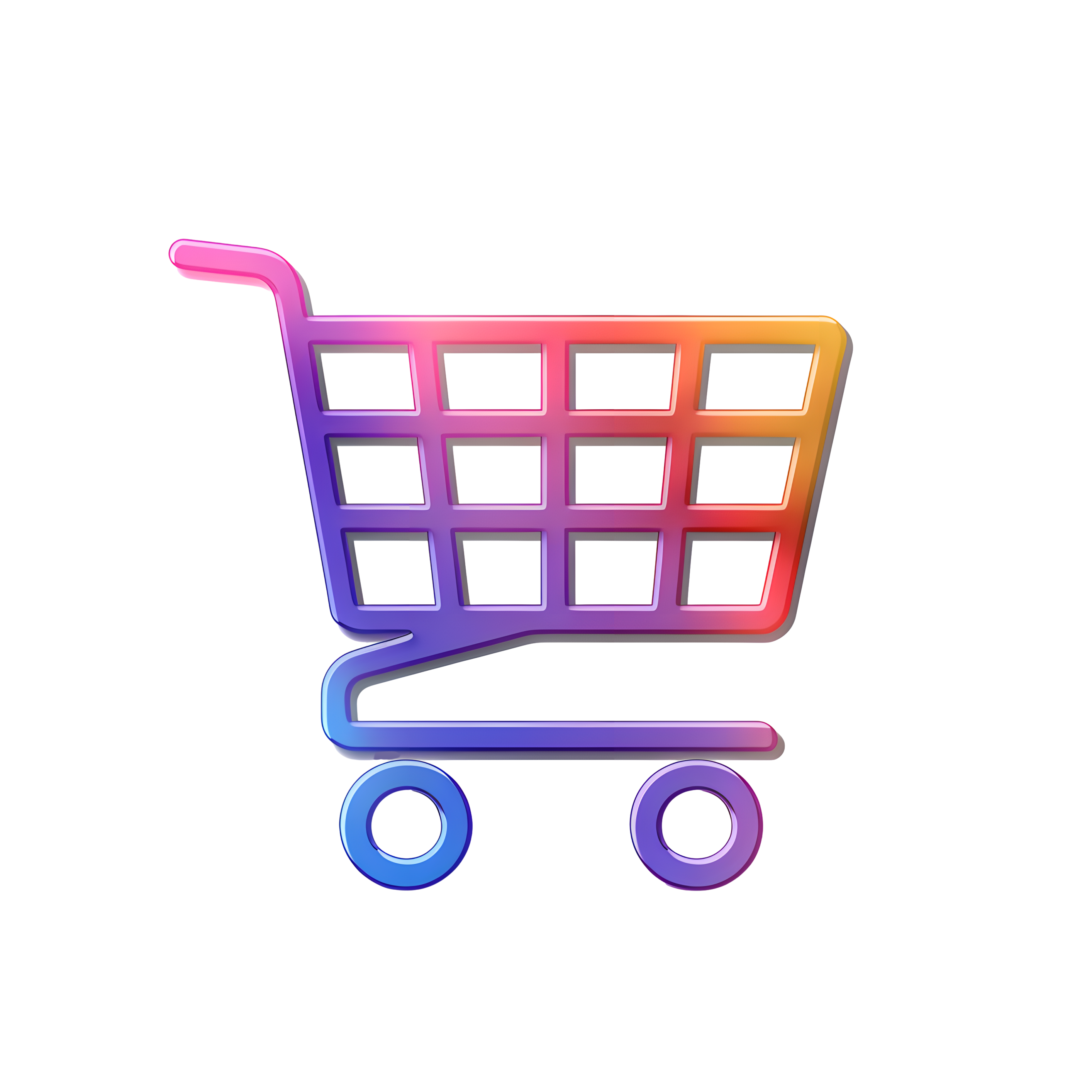 购物车logo可商用插画